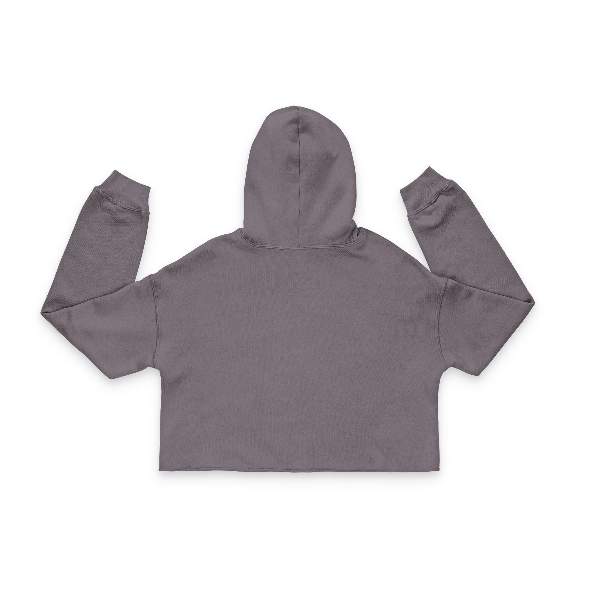The Glam Cat Designer Stylish Women's Cropped Hoodie