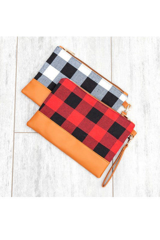 Trending Buffalo Plaid Clutch ~ Perfect For All Seasons