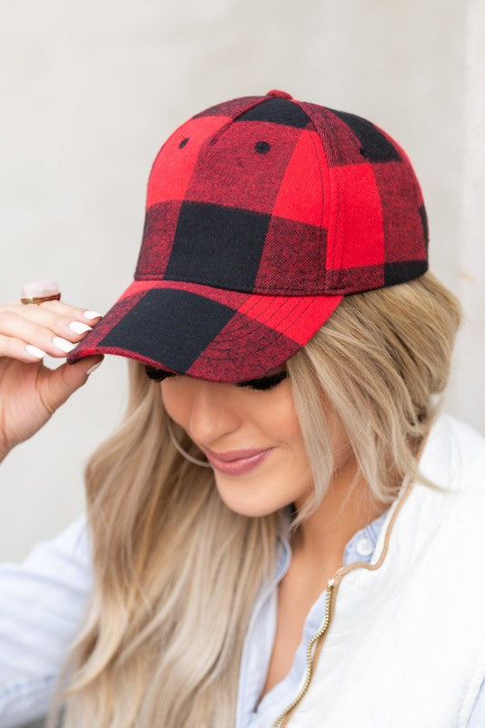 Trending Plaid Ball Caps