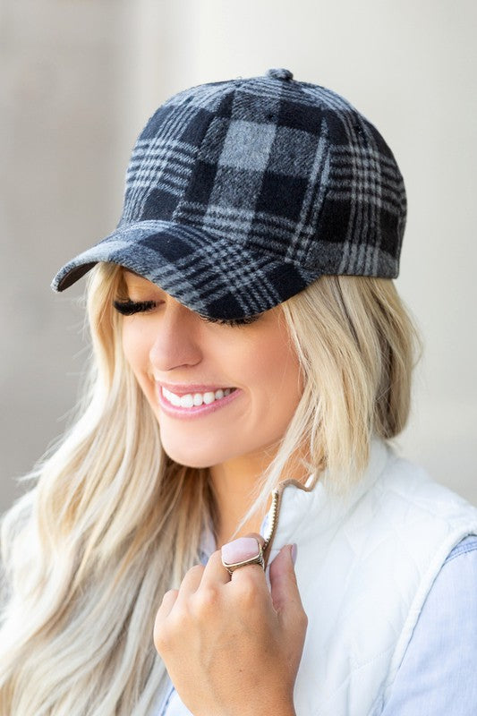 Trending Plaid Ball Caps
