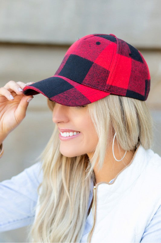 Trending Plaid Ball Caps