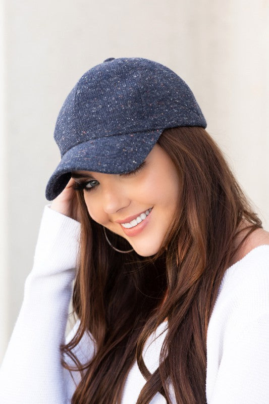 Elevated Tweed Ball Cap