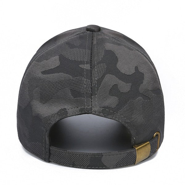 Cute Camo Black Cap Hat
