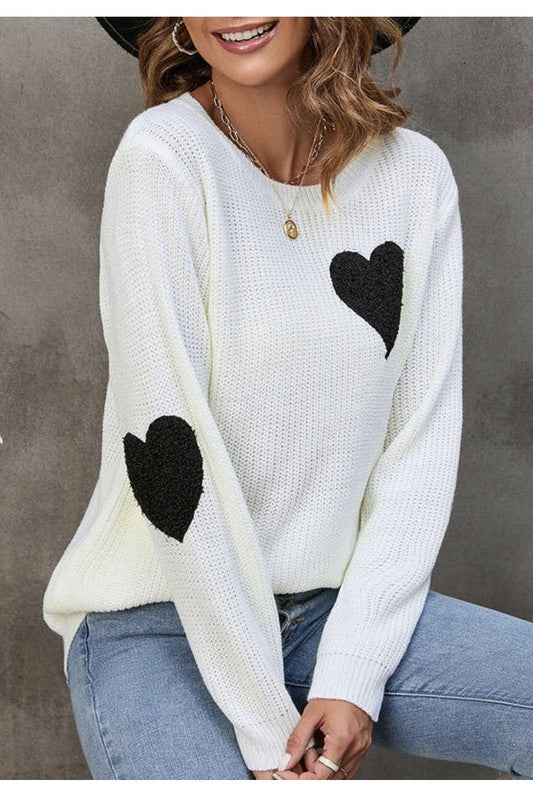 The Sweetest Heart Sweater