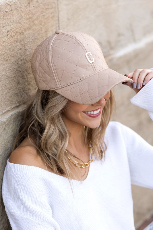 Trending Quilted Puffer Ball Cap