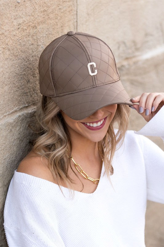 Trending Quilted Puffer Ball Cap