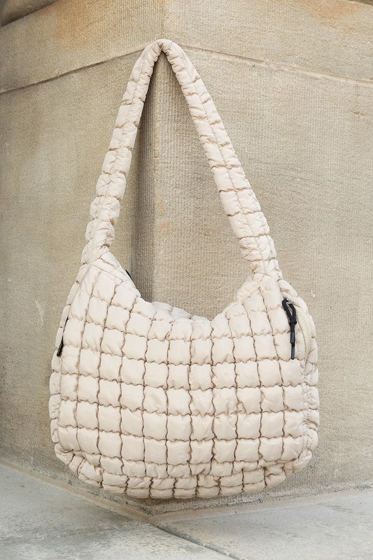 Chic & Practical Taylor Quilted Puffer Tote