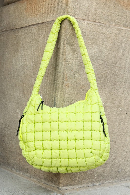Chic & Practical Taylor Quilted Puffer Tote