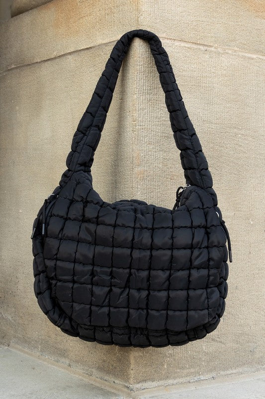 Chic & Practical Taylor Quilted Puffer Tote