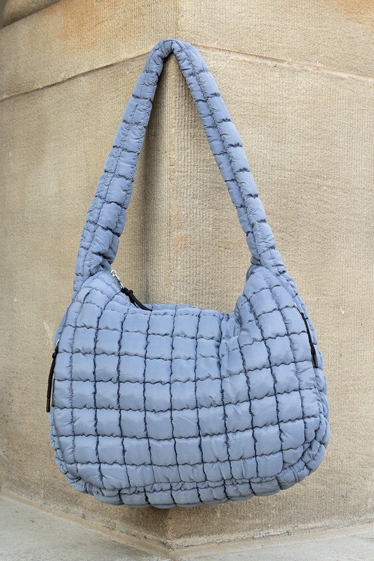 Chic & Practical Taylor Quilted Puffer Tote