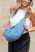 Tatum Casual Denim Sling Bag