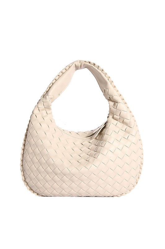 Exquisite Paige Woven Handbag