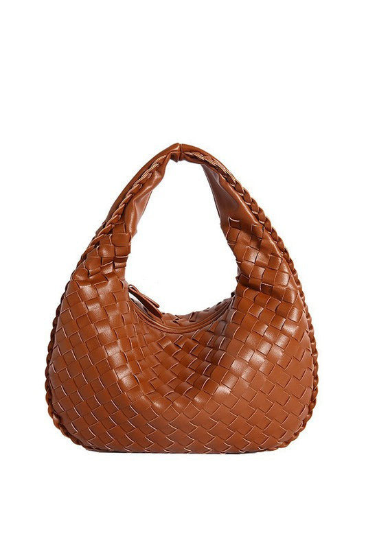 Exquisite Paige Woven Handbag
