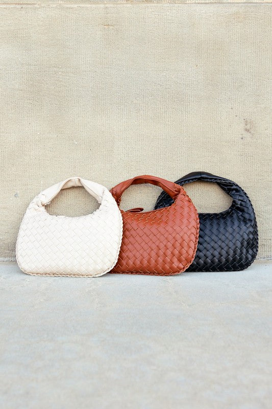 Exquisite Paige Woven Handbag